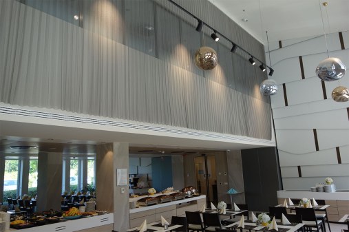 Kovové špirálové siete pre obklady stien a závesy - Hotel Talki