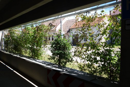 Lankové siete pre zelené fasády - Parkovací dom Eger HU