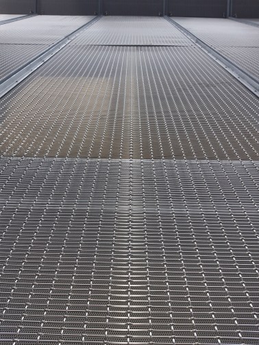 Wire mesh for facades - Parking house Sky Park