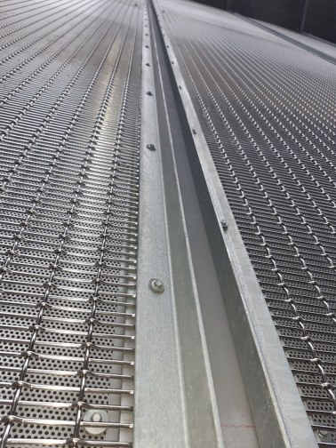 Wire mesh for facades - Parking house Sky Park