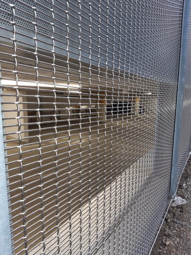 Wire mesh for facades - Parking house Sky Park