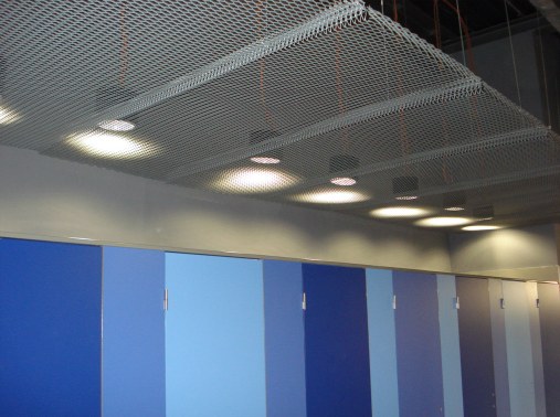 Metal ceilings and ceiling systems - Bratislava Winter Stadium