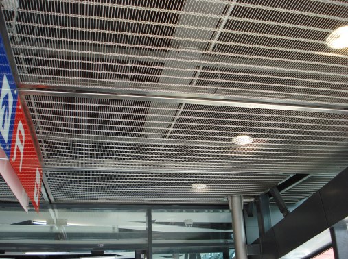 Metal ceilings and ceiling systems - Bratislava Winter Stadium