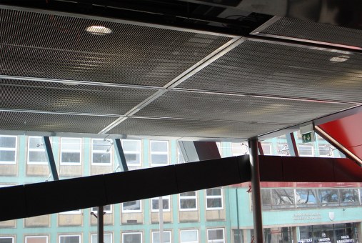 Metal ceilings and ceiling systems - Bratislava Winter Stadium