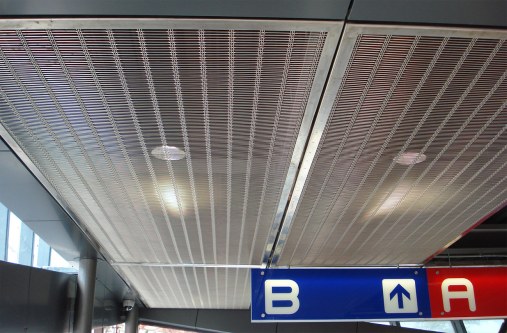 Metal ceilings and ceiling systems - Bratislava Winter Stadium