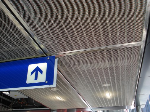 Metal ceilings and ceiling systems - Bratislava Winter Stadium