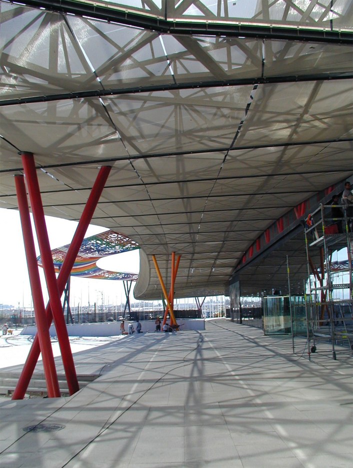 metal ceiling system - application example